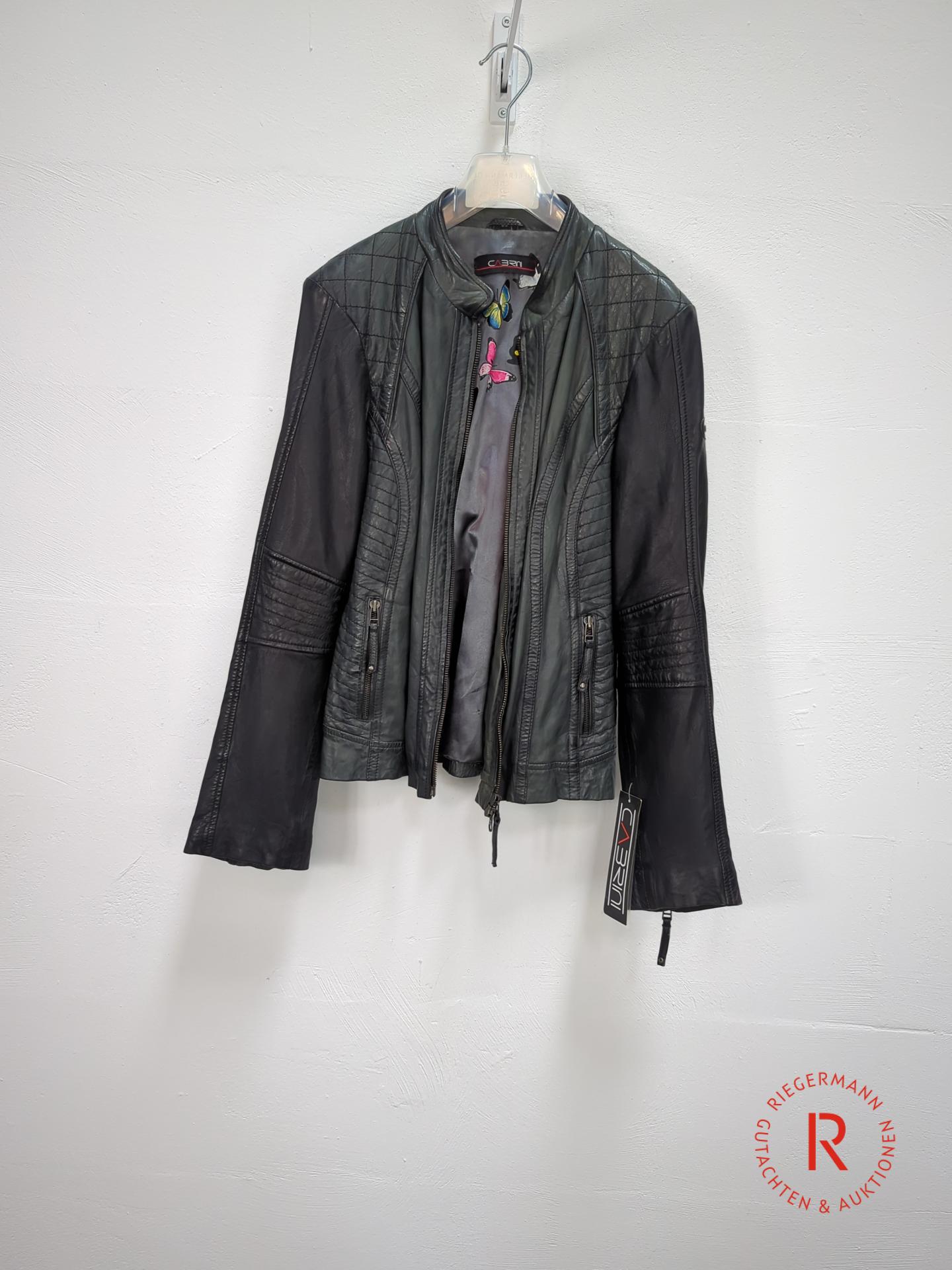 DAMEN LEDERJACKE GRÖSSE 38
